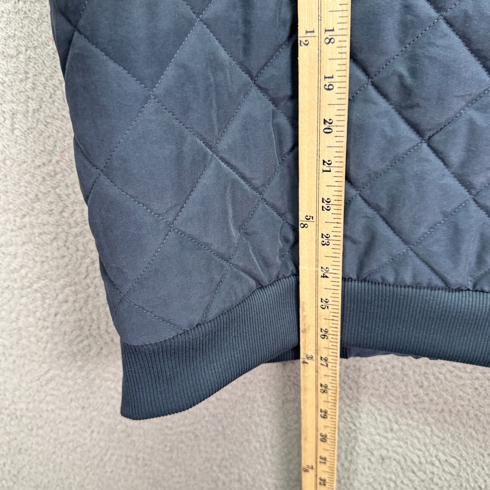 North Face Vest Mens L Gray Blue Cuchillo Insulated Vest 2.0 Quilted Outdoor - Picture 6 of 9
